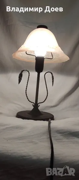 Нощна лампа от ковано желязо , снимка 1