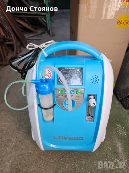 Кислороден концентратор LG101 мобилен в гаранция, снимка 1