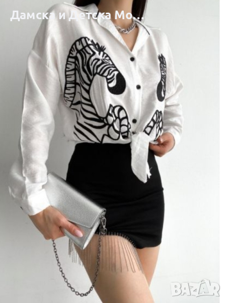 риза зебра, снимка 1