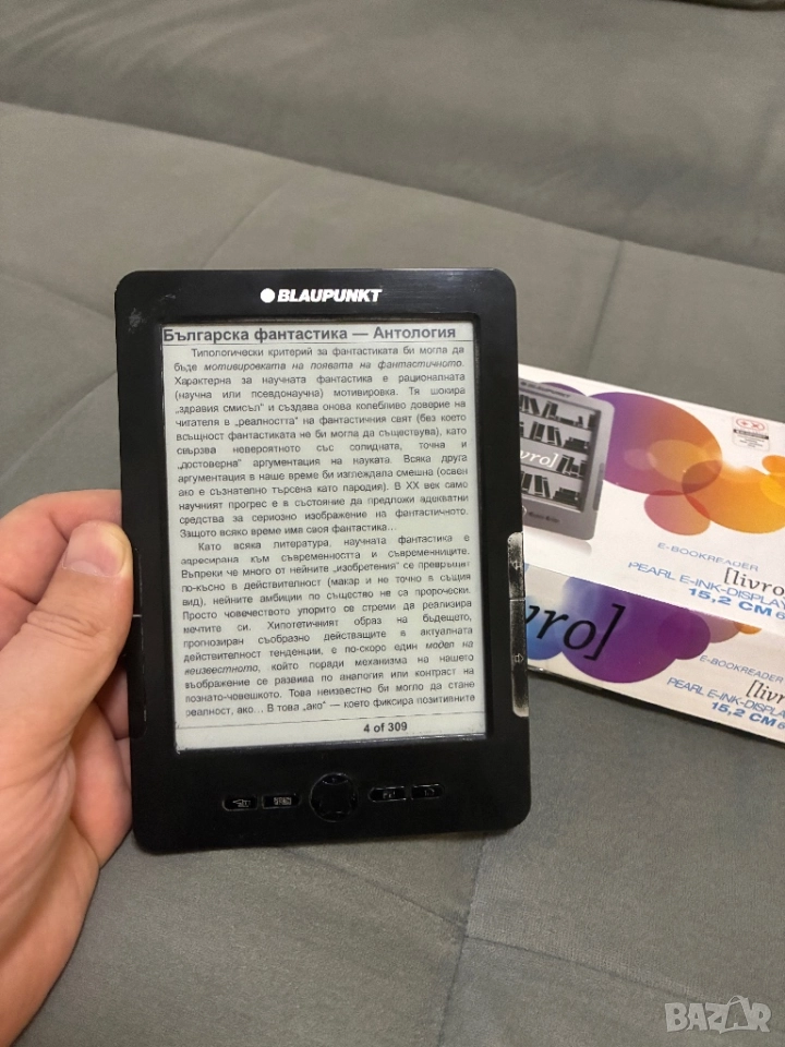 Четец за книги Blaupunkt Livro - EBook, снимка 1