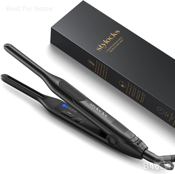 Преса за брада и коса с тънки плочи 0,75 см от Stylocks QY1088, снимка 1