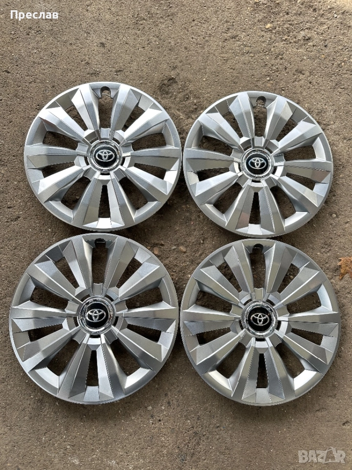 4 броя нови тасове за Toyota Yaris 15, снимка 1