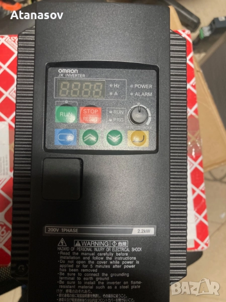 Честотен регуЧестотен регулатор (инвертор)OMRON- YASKAWA 2,2КW 230V, снимка 1
