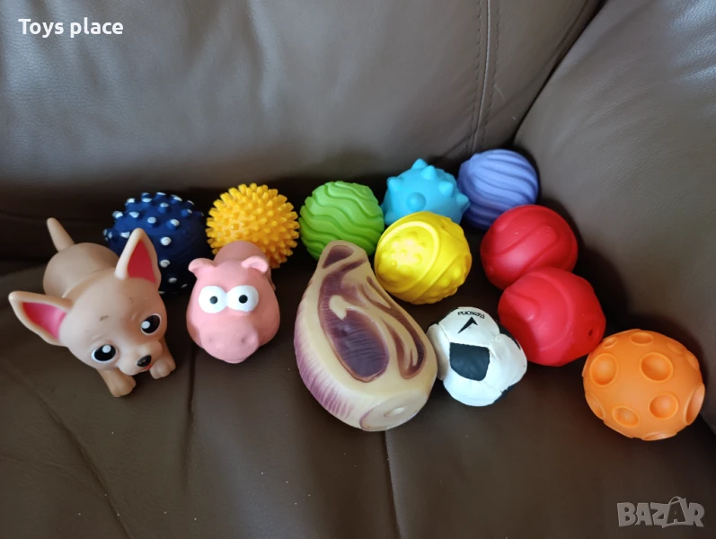 Лот гумени играчки за куче , снимка 1
