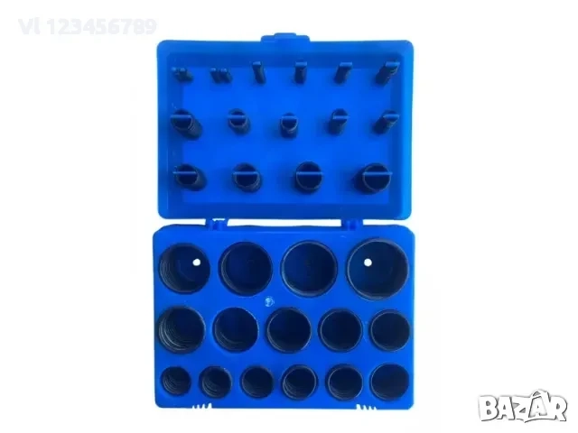 Комплект от 382 броя Гумени О-пръстени, снимка 1