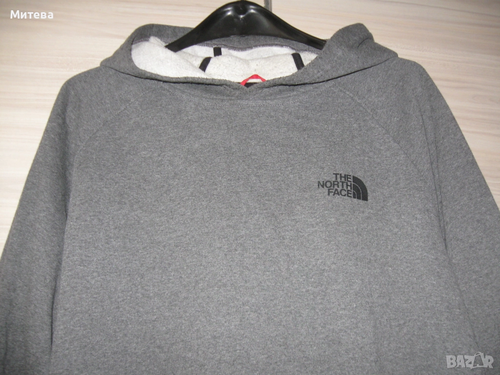 The north face ватиран суичър с качулка, снимка 1