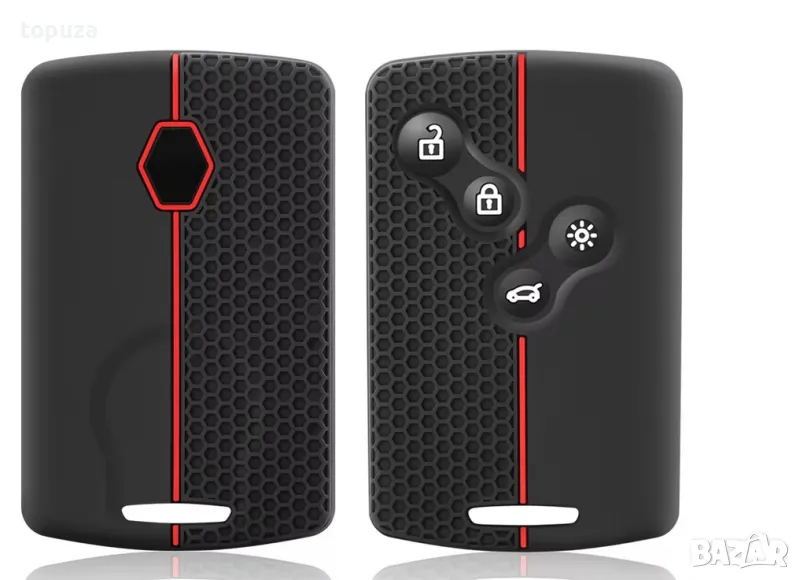 Силиконов кейс (калъф) за Renault Zoe Megane 3 Laguna 3 Stage Clio 4 Fluence Captur Scenic Nema, снимка 1