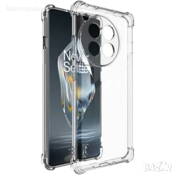 OnePlus Ace 3 5G / 12R 5G Удароустойчив IMAK Силиконов Калъф и Протектор, снимка 1