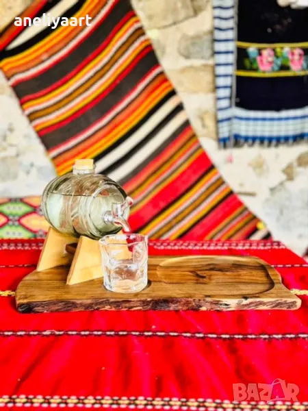 Диспенсъри за алкохол с буре , снимка 1