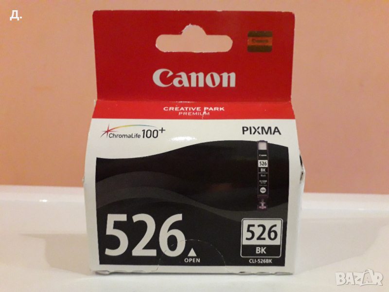 Оригинален консуматив Canon CLI-526 Black - BS4540B001AA, снимка 1