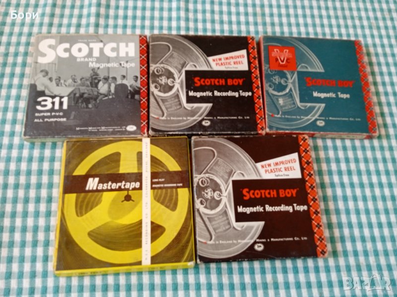 Scotch 18см магнетофонни ролки, снимка 1