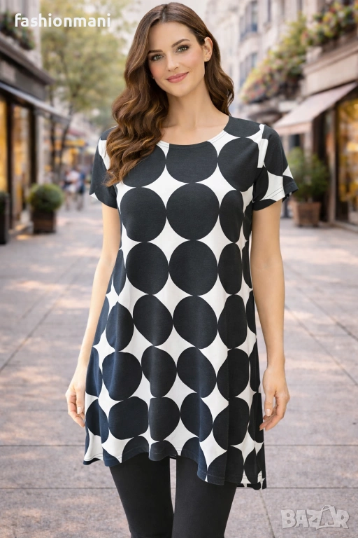 Разкроена туника - код 1037, снимка 1