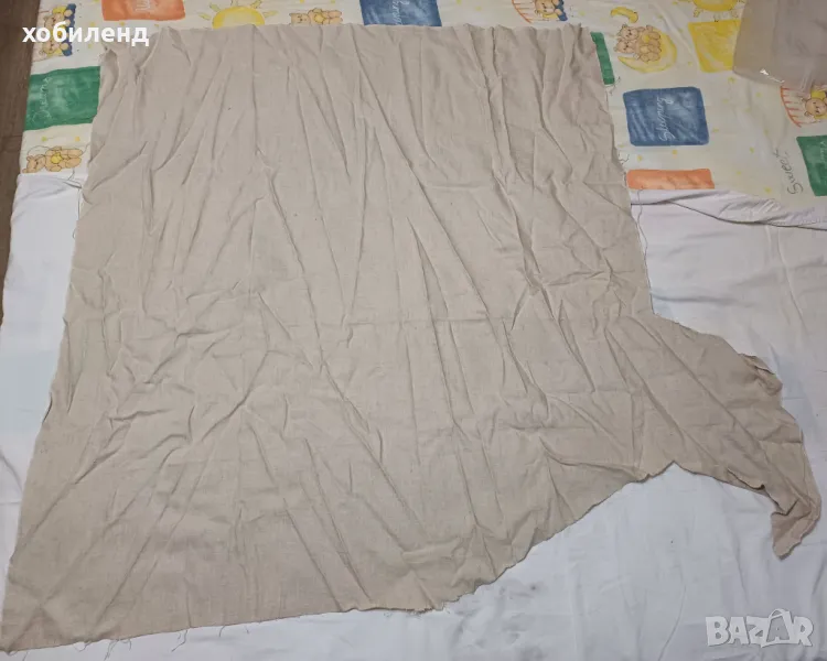 Плат лен неупотребяван, снимка 1