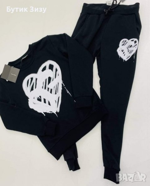 Дамски екип Dolce&Gabbana в черен и бял цвят, снимка 1