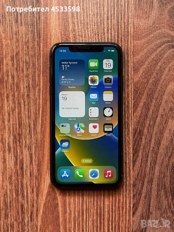 Apple iPhone 11 Black 128gb, снимка 1