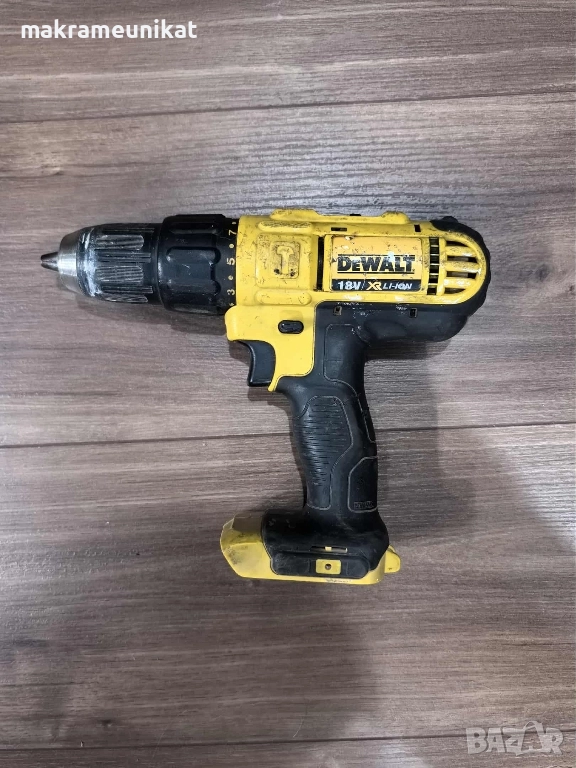 Винтоверт DeWalt dcd 776, изправен, работещ, не е нов, без забележки , снимка 1