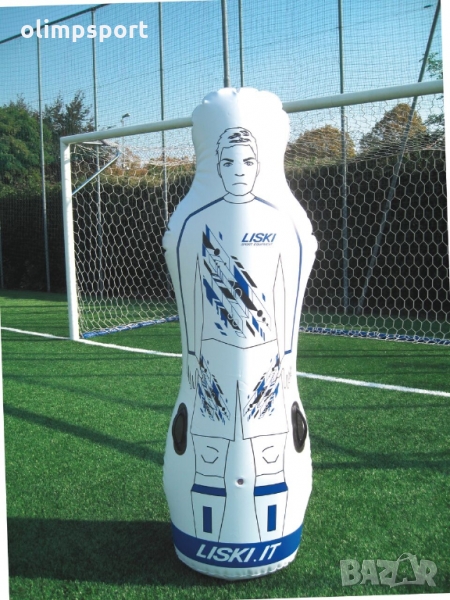 Надуваема фигура за тренровка 32410 Височина 200 см Основата се пълни с вода за стабилност, снимка 1