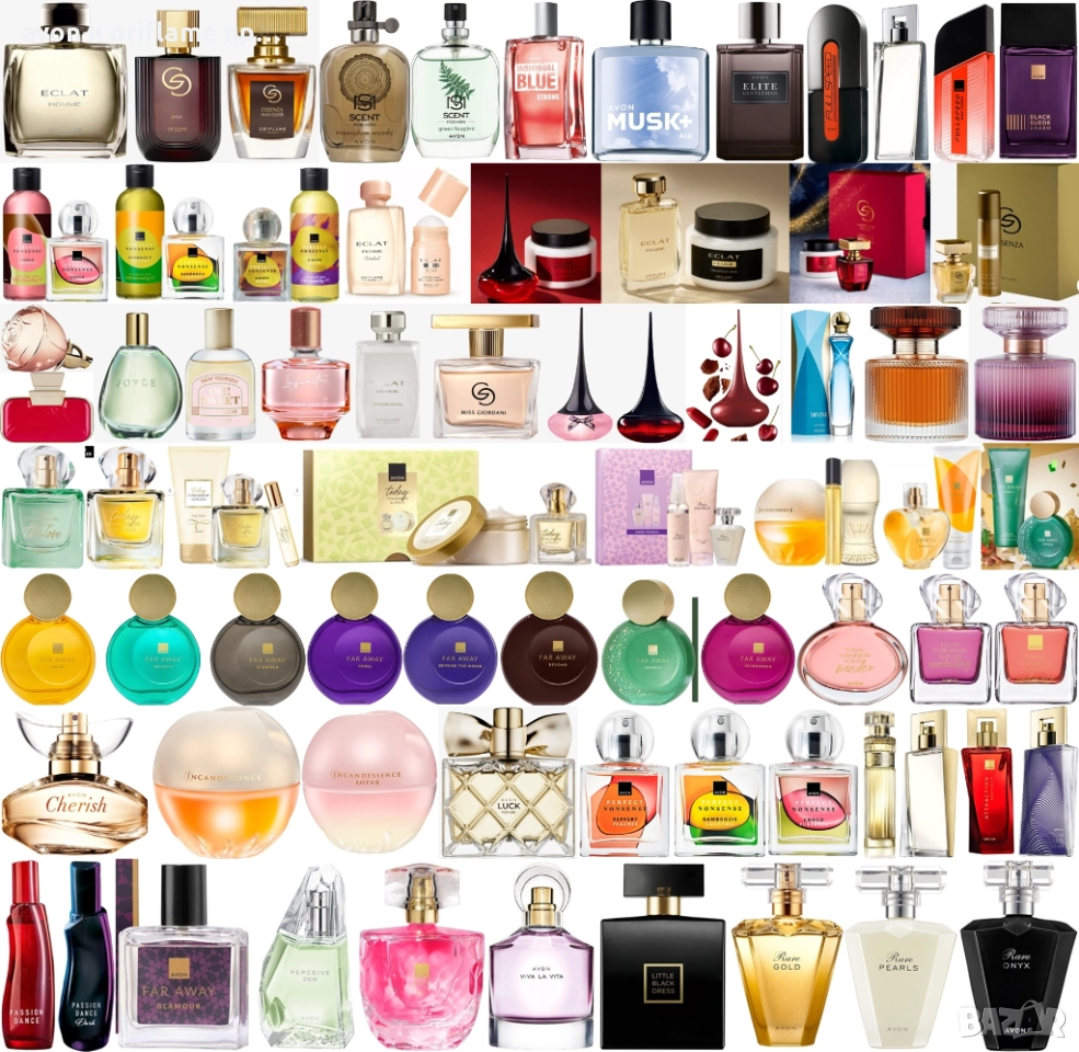 НАЛИЧНИ парфюми и тоалетни води AVON, ORIFLAME, снимка 1