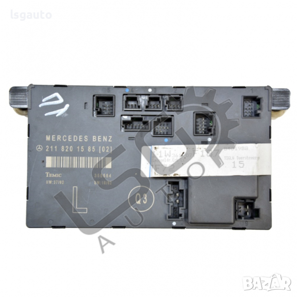 Контрол модул предна лява врата Mercedes-Benz E-class (W211) 2002-2009 MB290322N-153, снимка 1