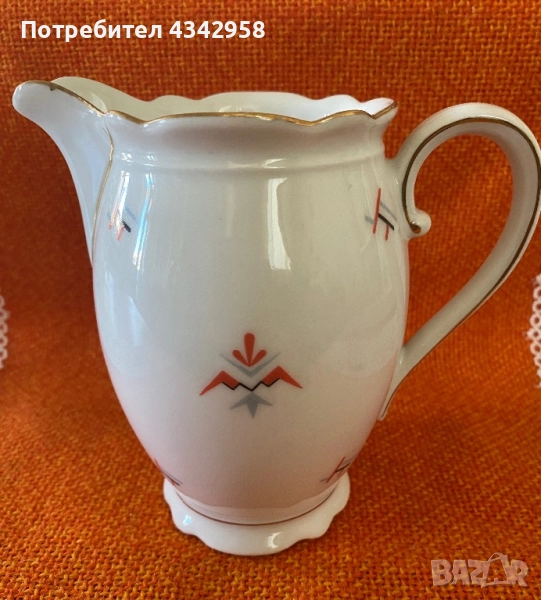 Kaiser. Bavaria. 1930 г. Порцеланова кана за мляко., снимка 1