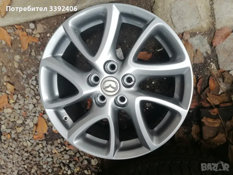 4 бр оригинални ляти джанти 17 цолови за Мазда 3 или 5 , снимка 1