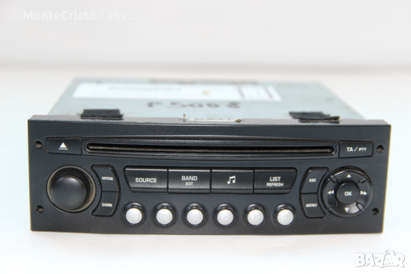 CD RADIO Peugeot 5008 (2009-2016г.) 96 669 595 77 / 9666959577 / 96669595XT, снимка 1