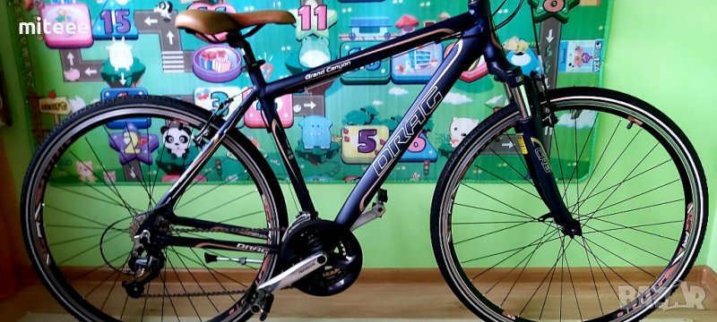 Drag  алуминиев хибриден градски велосипед 28цола  , снимка 1