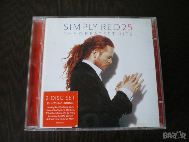 Simply Red ‎– 25 The Greatest Hits 2008 Двоен диск, снимка 1