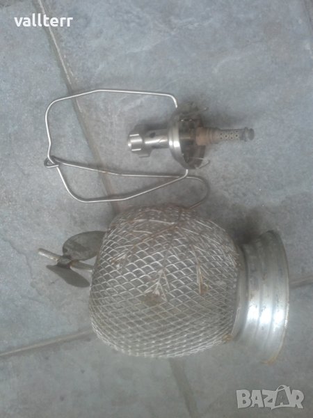 лампа за газ бутилка със декорация, снимка 1
