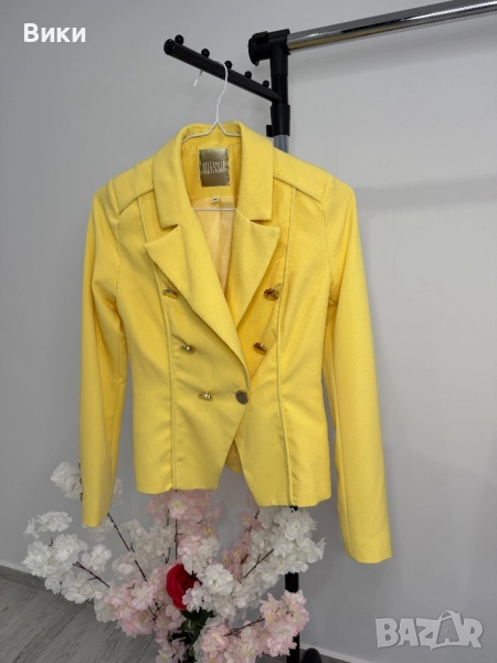 Алеса Alessa жълто сако размер S, снимка 1