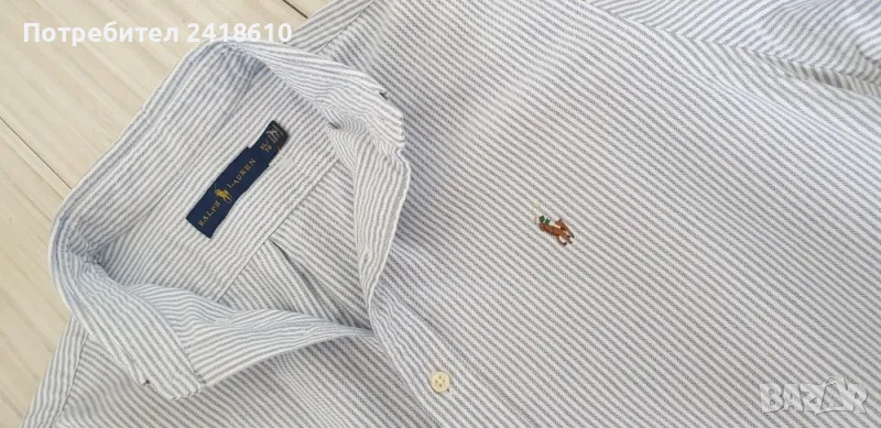POLO Ralph Lauren Slim Fit Cotton Mens Size XL НОВО! ОРИГИНАЛ! Мъжка Риза!, снимка 1