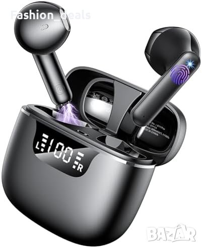 Нов Aoslen Bluetooth 5.3 HiFi Стерео Безжични Слушалки с IPX6 Защита, снимка 1