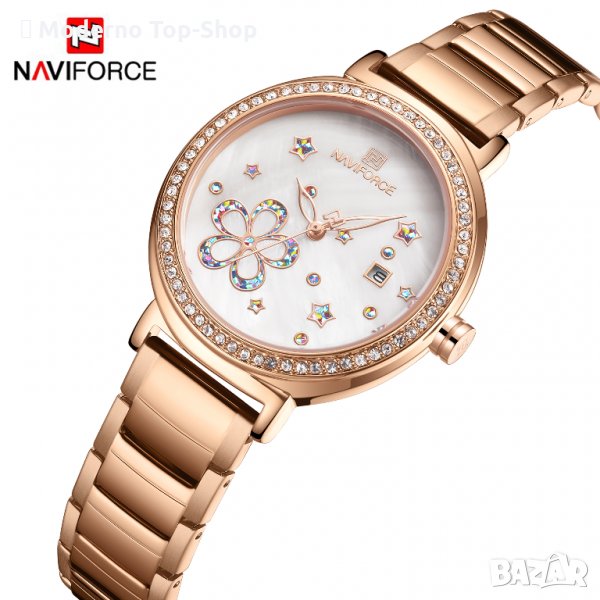 Дамски часовник NAVIFORCE Oculus Rose Gold/White 5016 RGW., снимка 1
