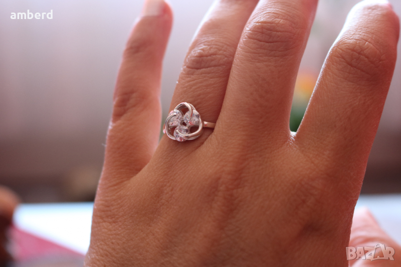 Сребърен пръстен - модел PLR038, снимка 1