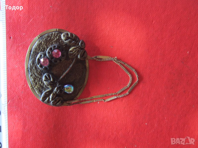 Уникална брошка с камъни 5, снимка 1