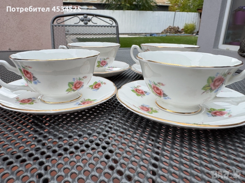 Английски порцеланов сервиз Royal Grafton Fine Bone China – класическа елегантност от Англия, снимка 1