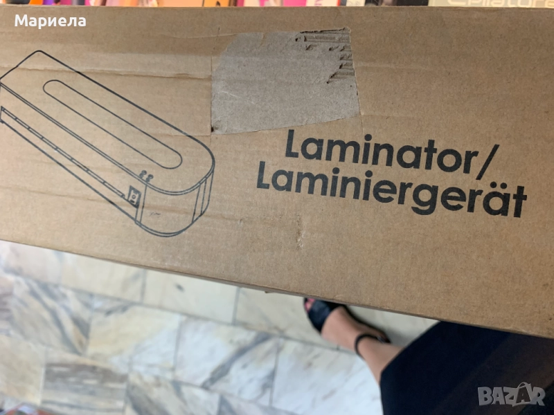 Ламинатор A4 / Ламинираща машина FN333 / Топло и студено ламиниране, снимка 1
