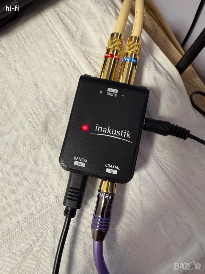 Inakustik STAR Audio D/A Converter (DAC), снимка 1