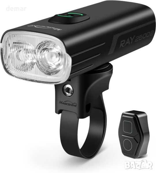Велосипедна светлина MagicShine RAY 2600B, USB-C бързо зареждане IPX6, снимка 1