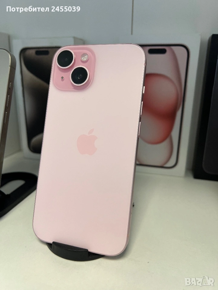 Iphone 15 128GB Pink, снимка 1