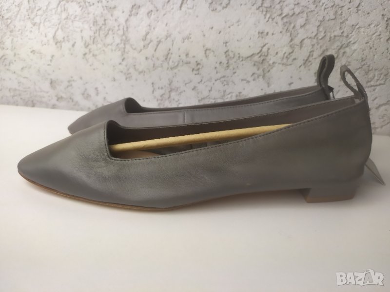дамски кожени леки обувки Mango 39, снимка 1