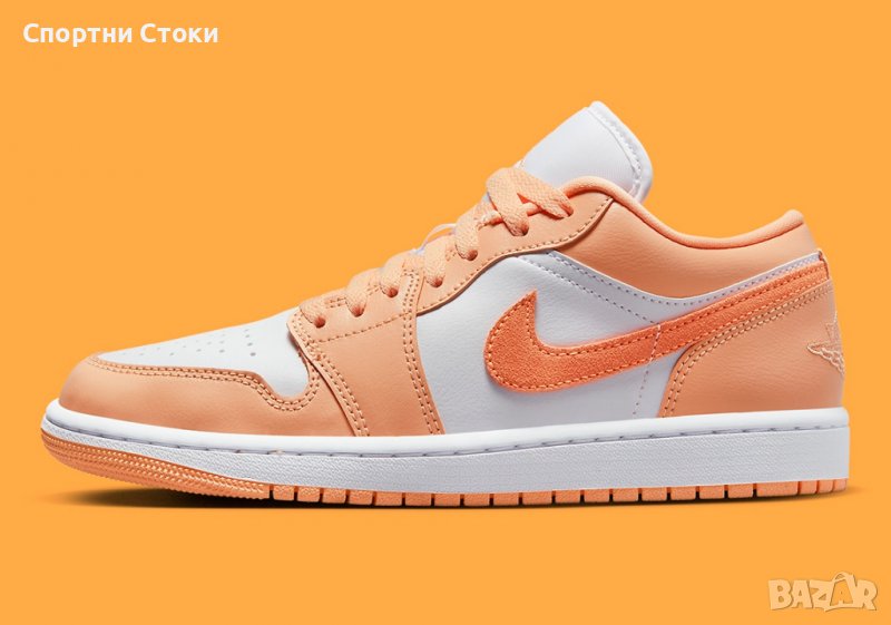 Оригинални Nike Air Jordan 1 Low Sunset Haze Bright внос от Англия, снимка 1
