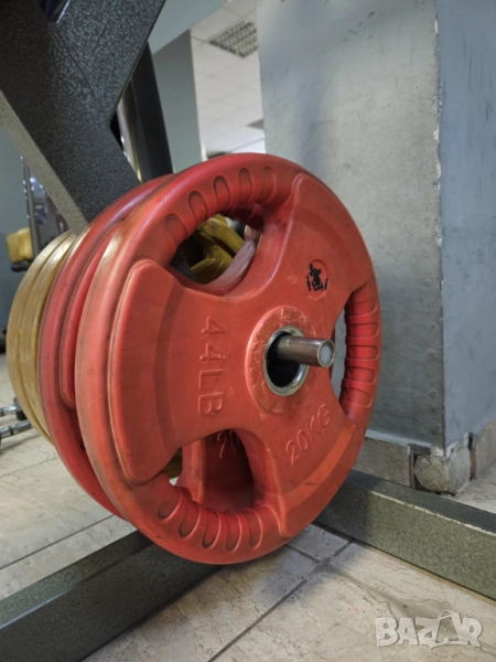 Олимпийски ф50 Тежести 2х 20 кг, снимка 1