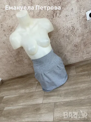 Дамска спортно-елегантна ежедневна пола - памучна