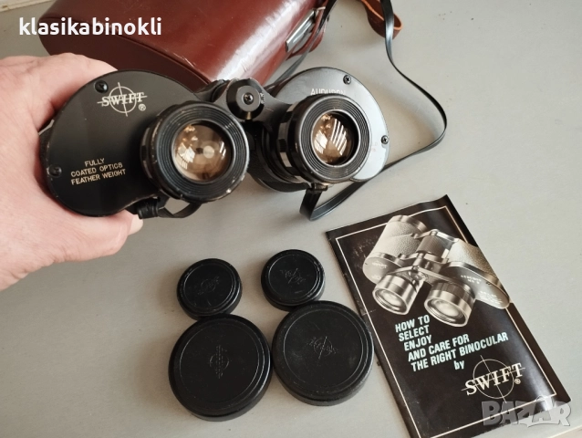 ТОП Птичарски и ЛовенЯпонски Бинокъл- Swift Audubon 8,5x44. J-B56., снимка 4 - Екипировка - 52884684