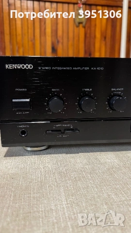 Kenwood KA-1010 Усилвател, снимка 4 - Ресийвъри, усилватели, смесителни пултове - 53479514