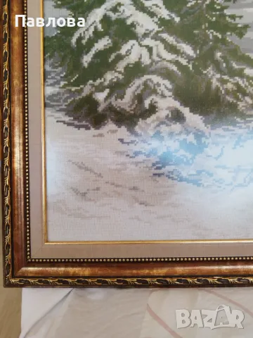 Гоблен,, Зимен параклис ", снимка 3 - Гоблени - 49635280