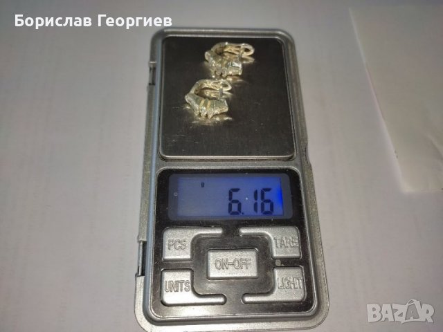 Сребърни обеци 925, снимка 1 - Обеци - 40110152