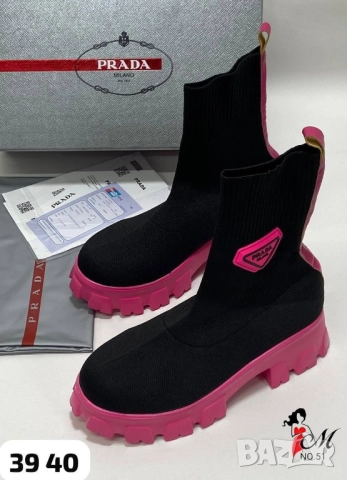 дамски боти prada chanel fendi , снимка 3 - Дамски боти - 51831313