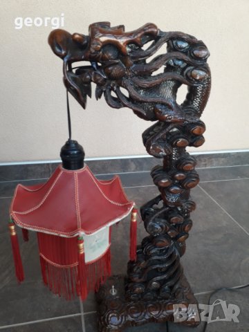 Стара китайска лампа , снимка 1 - Колекции - 34040148